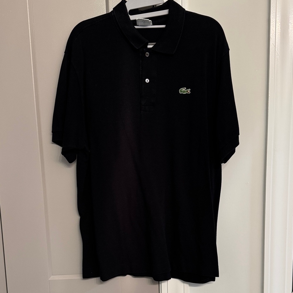 Lacoste Men's Polo Shirt in Black